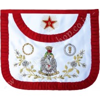 18th Degree Rose Croix Apron AASR