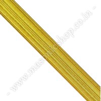 Army Military Navy Pilot Uniform Braid Golden - 1/4 inch wide