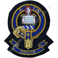 Clan Crest Scottish Hand Embroidered - OGILVIE